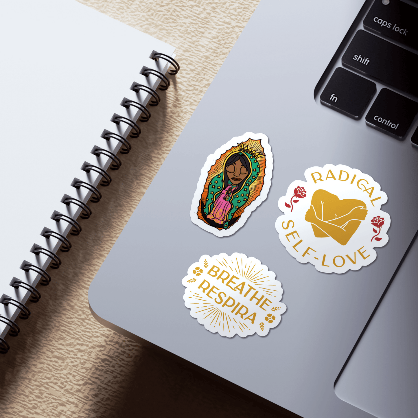 Radical Self - Love - Eco - Safe Sticker - Recetas Fair Trade