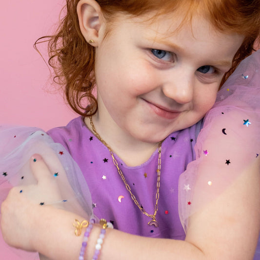 RAINBOWS | Kids Necklace & Earrings Set - Recetas Fair Trade