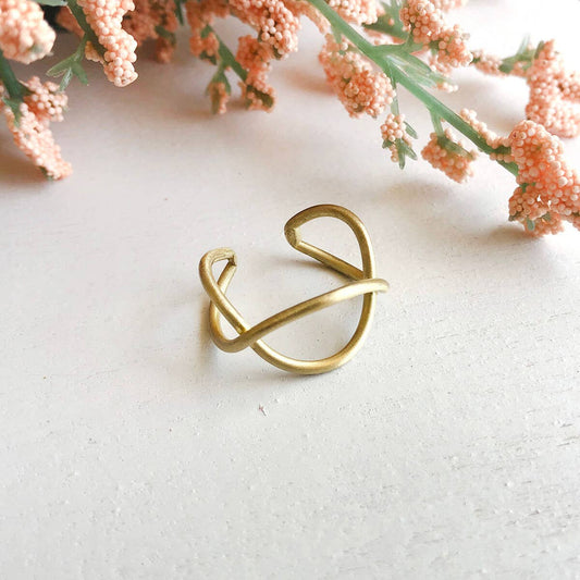 Reflective Ring - Gold - Recetas Fair Trade