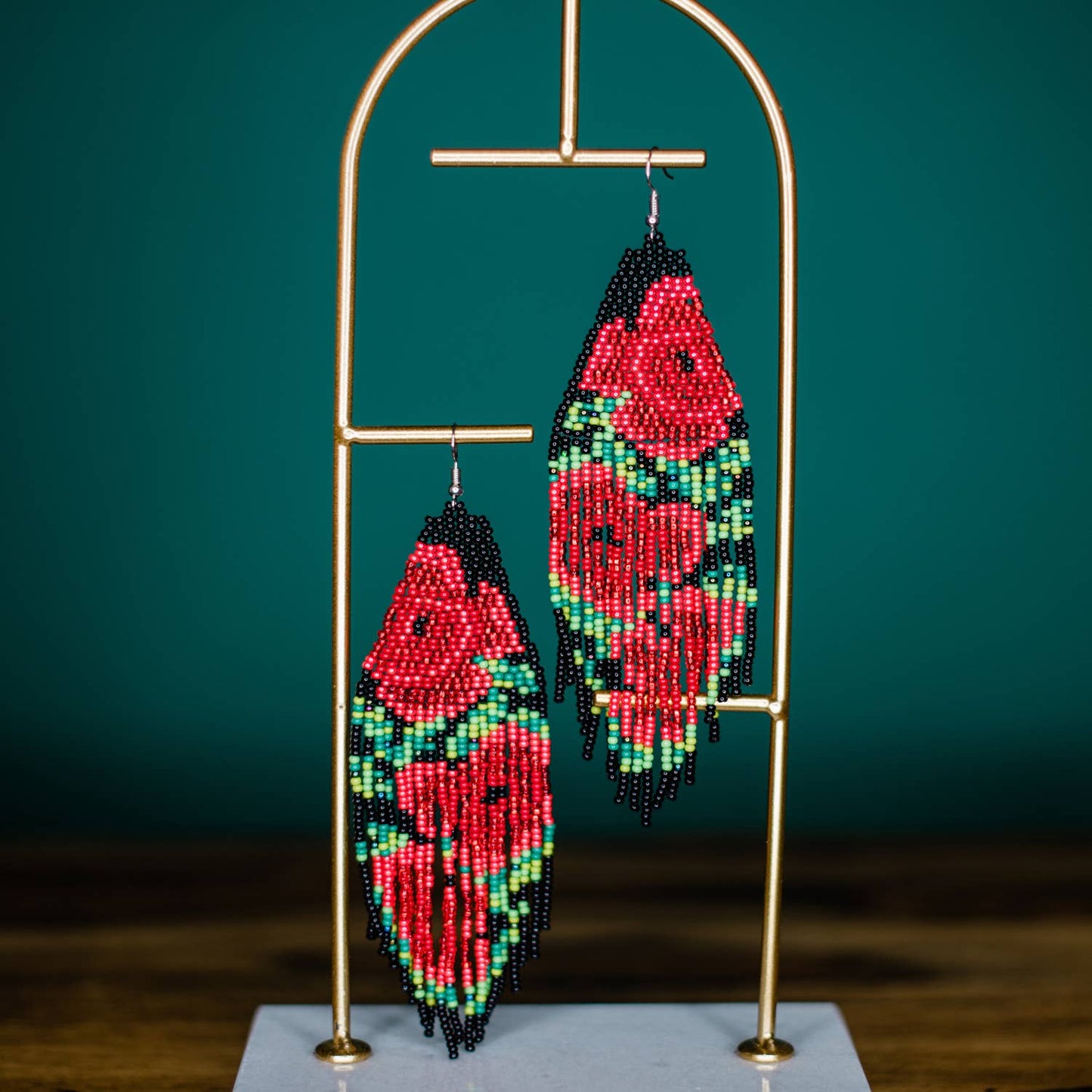 Rose Earring - Recetas Fair Trade