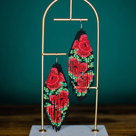 Rose Earring - Recetas Fair Trade
