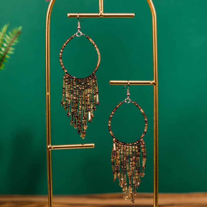 Round Earrings - Recetas Fair Trade