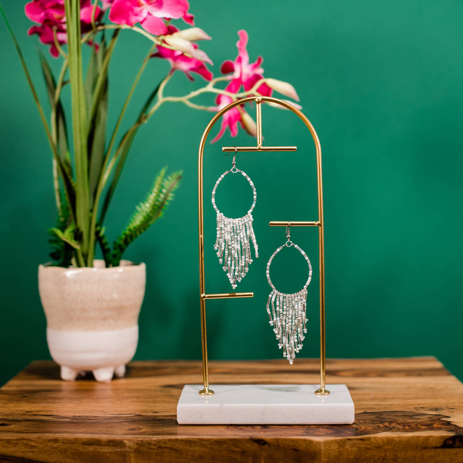 Round Earrings - Recetas Fair Trade
