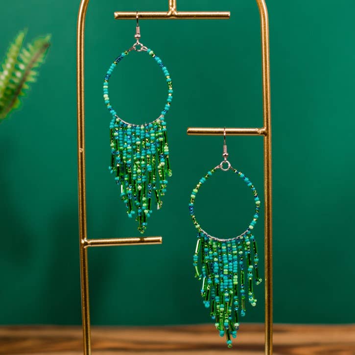 Round Earrings - Recetas Fair Trade
