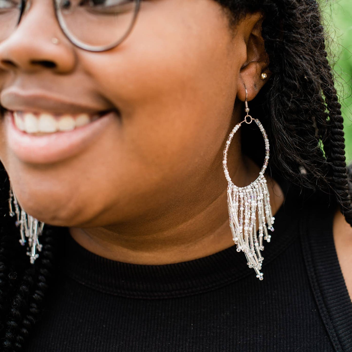 Round Earrings - Recetas Fair Trade