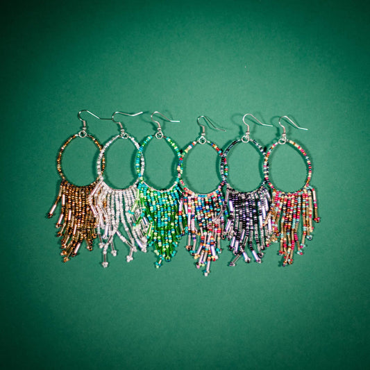 Round Earrings - Recetas Fair Trade