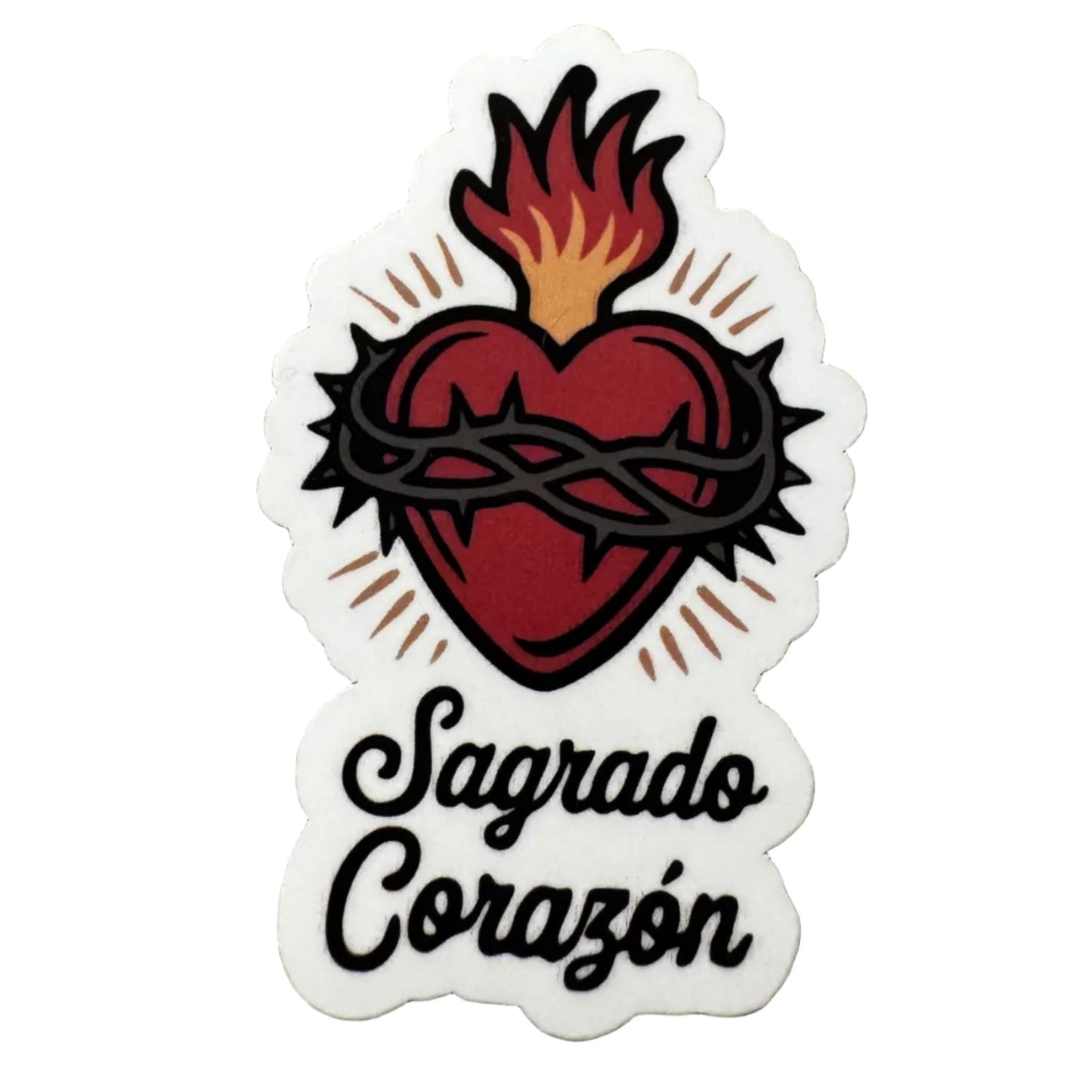 Sagrado Corazón Sticker - Recetas Fair Trade