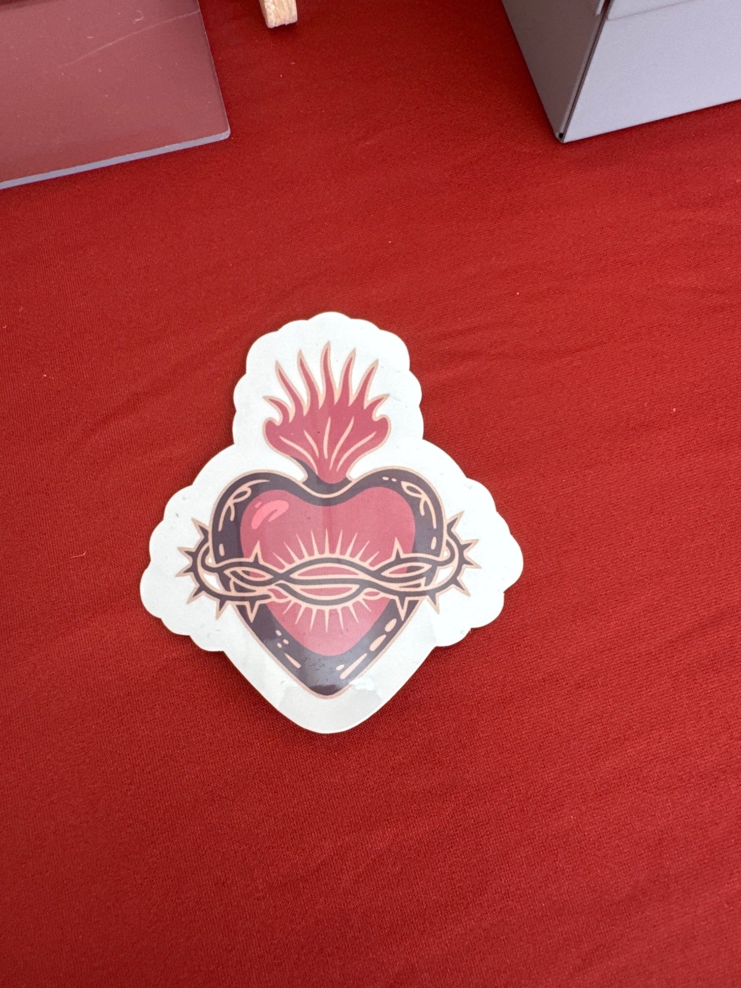 Sagrado Corazón Sticker - Recetas Fair Trade