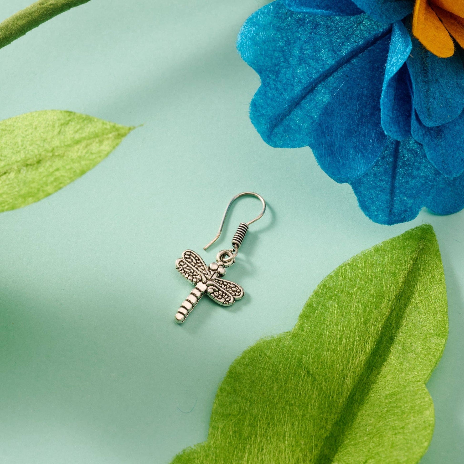 Sakti Dragonfly Earrings - Recetas Fair Trade