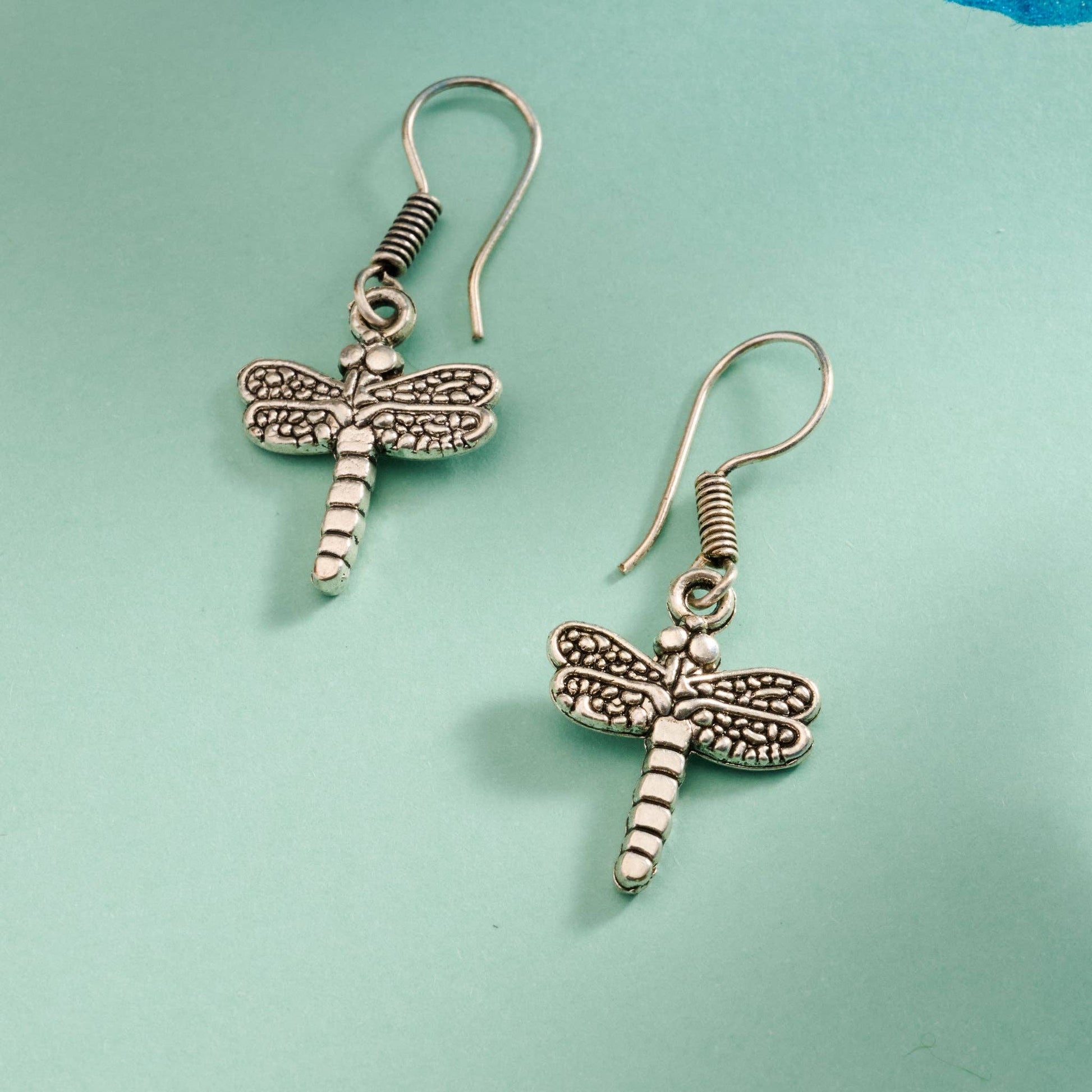 Sakti Dragonfly Earrings - Recetas Fair Trade