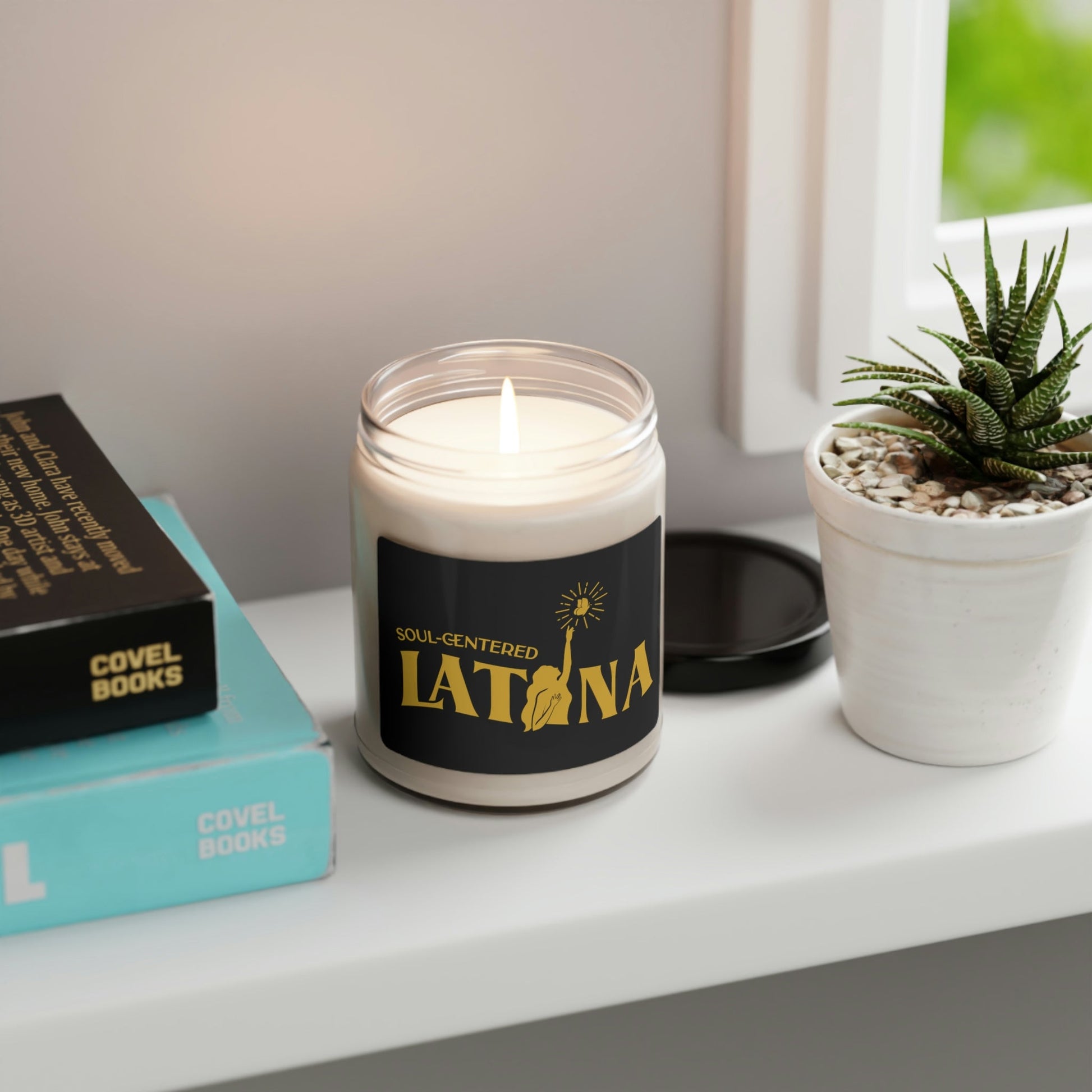 Scented Soy Candle, 9oz - Recetas Fair Trade
