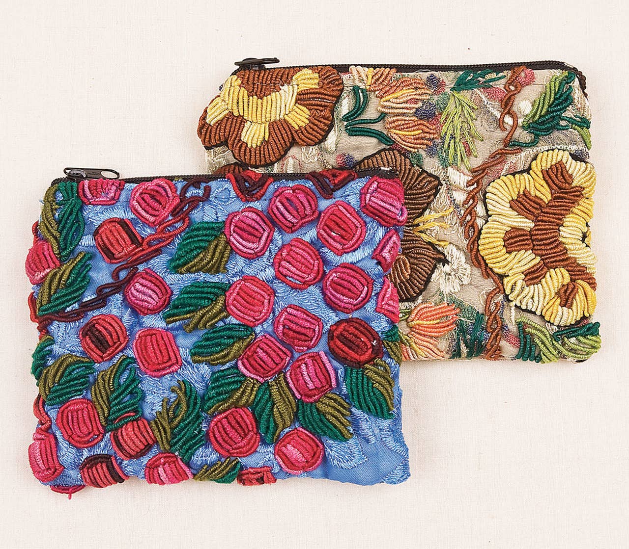 Small Floral Pouch - Recetas Fair Trade
