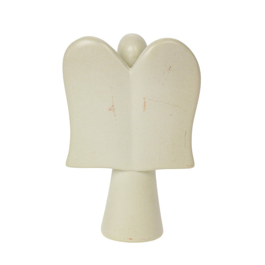 Soapstone Guardian Angel Holding Lamb - Recetas Fair Trade