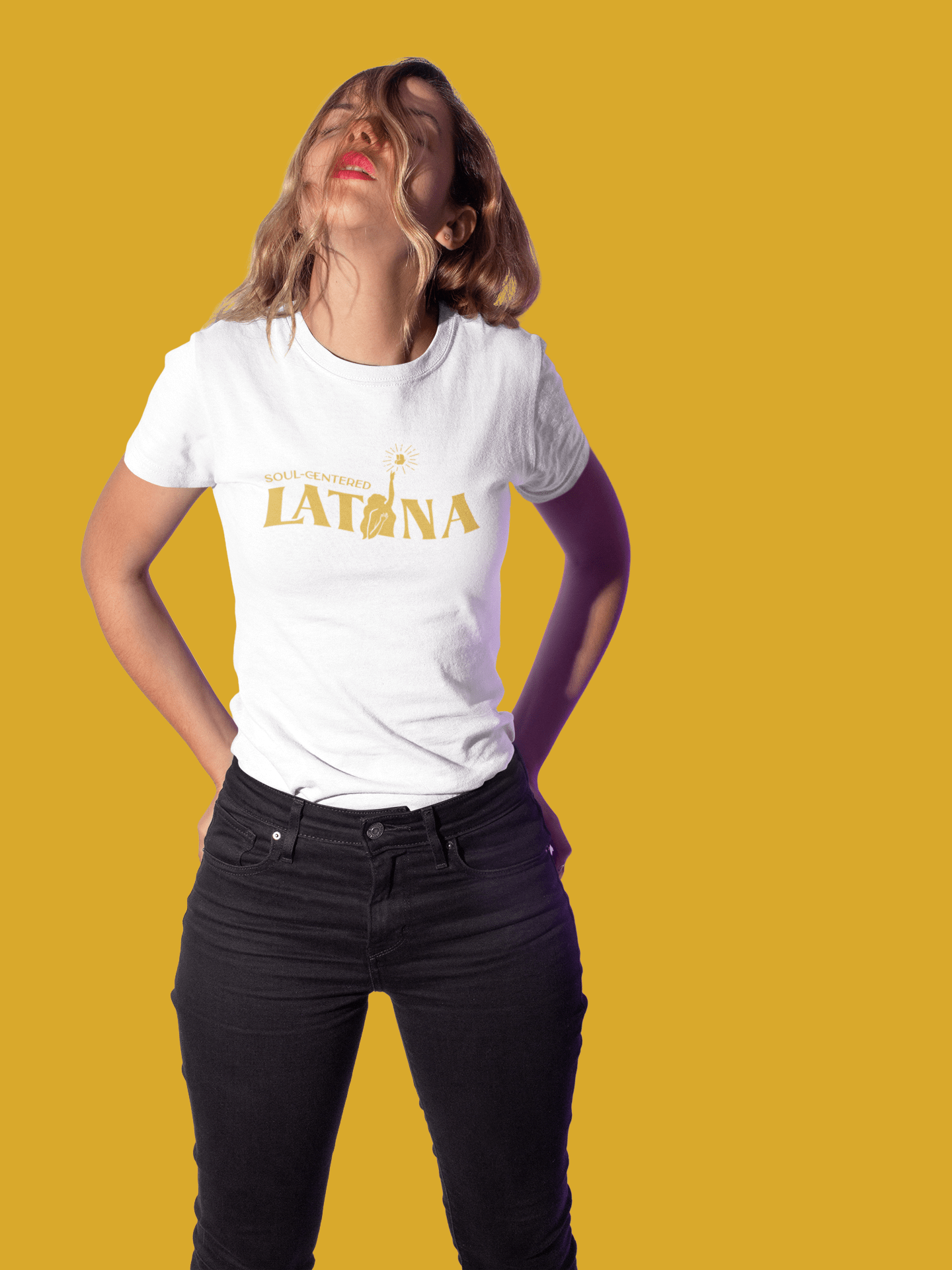 Soul Centered Latina Tee - Recetas Fair Trade