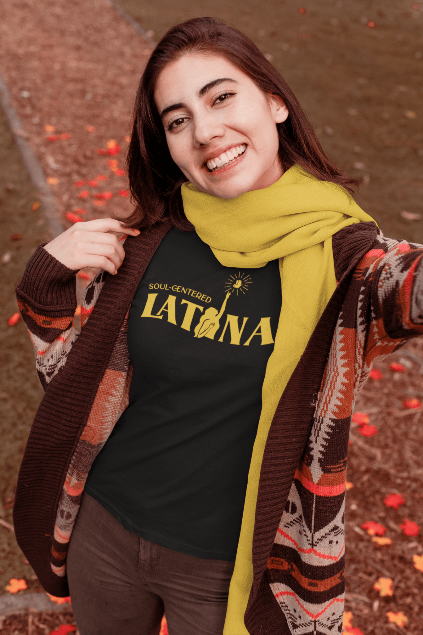Soul Centered Latina Tee - Recetas Fair Trade