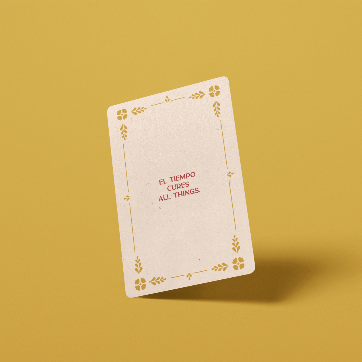Spiritual Quotes and Dichos en Spanglish Deck - Recetas Fair Trade