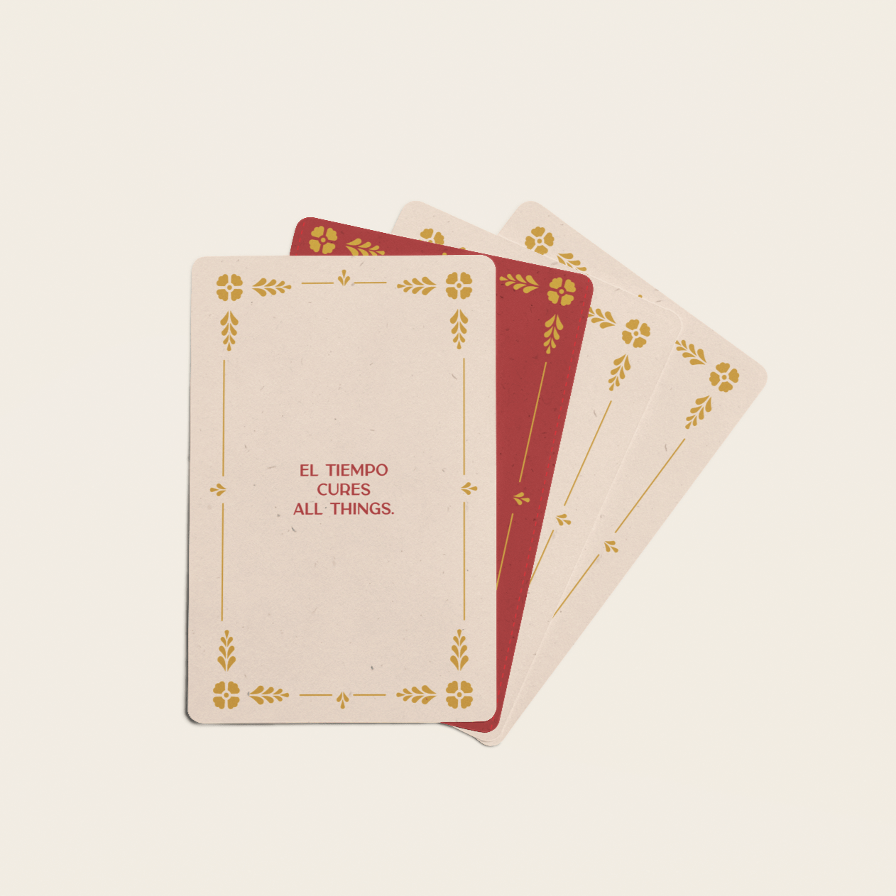 Spiritual Quotes and Dichos en Spanglish Deck - Recetas Fair Trade