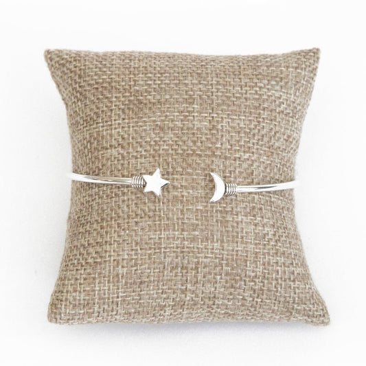 Star And Moon Cuff Bracelet - Recetas Fair Trade