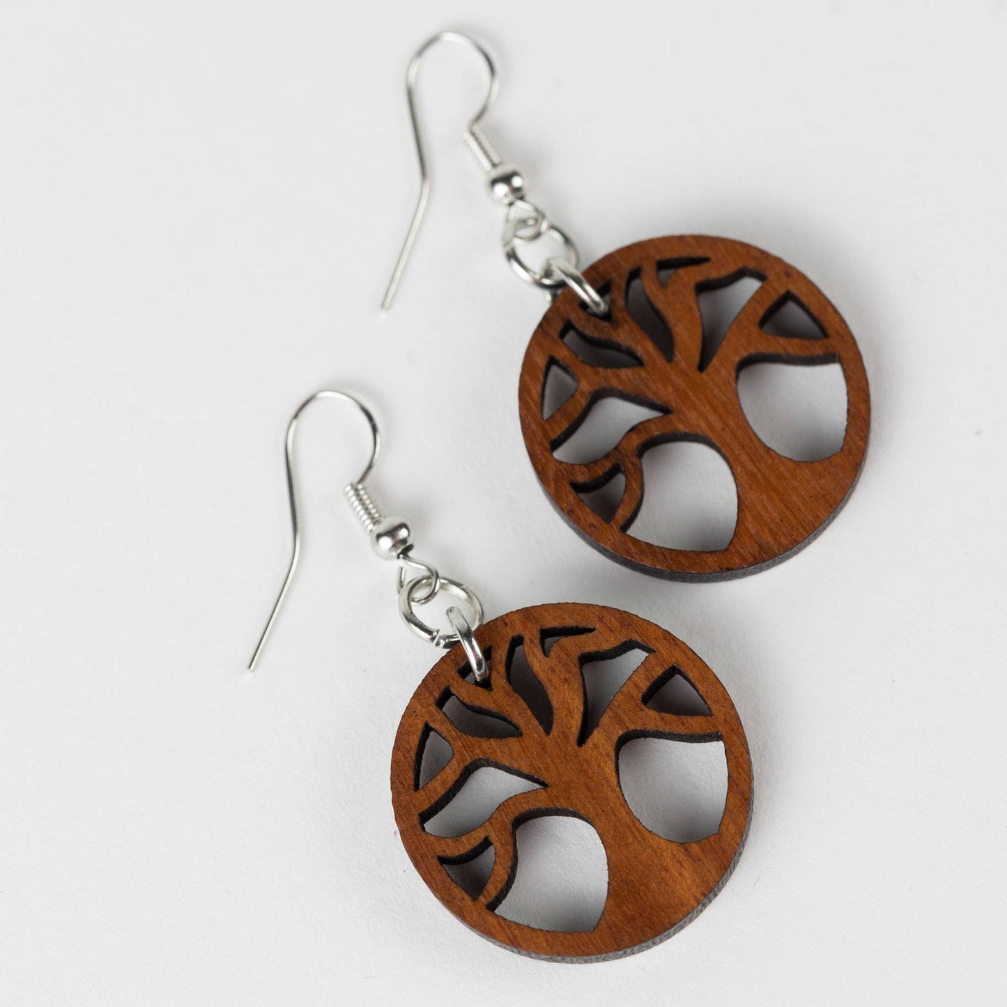 Tree of Life Dangle Earrings - Recetas Fair Trade
