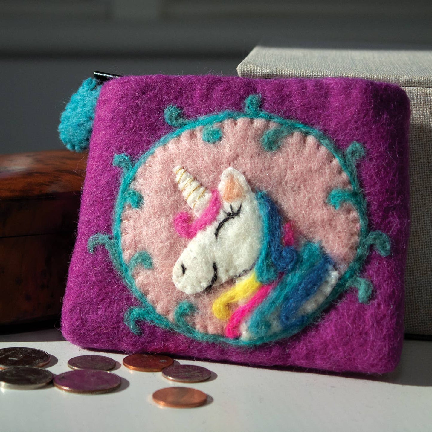 Unicorn Coinpurse - Recetas Fair Trade