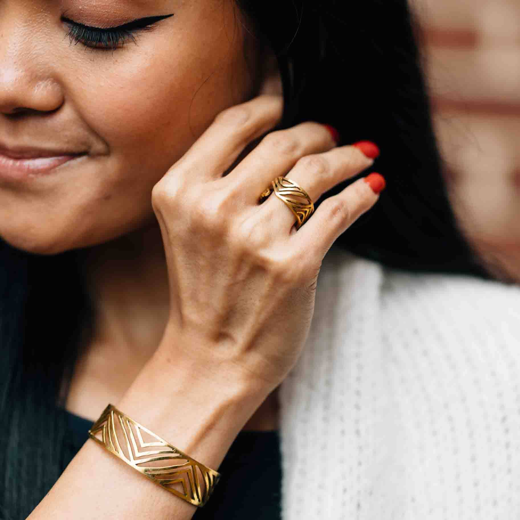 Wingtips Ring - Recetas Fair Trade