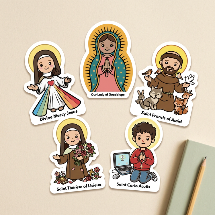 Catholic Kids Stickers collection cover
