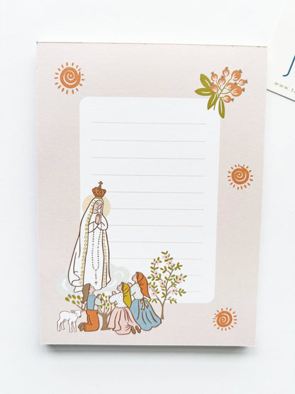 Marian & Saints Catholic Notepad