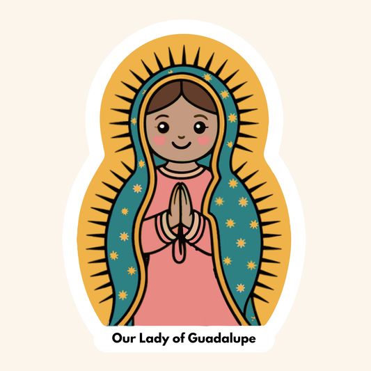 Our Lady of Guadalupe Kids Sticker