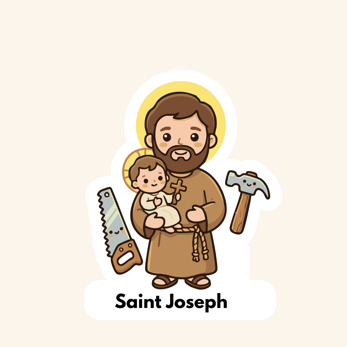 Saint Joseph Kids Sticker