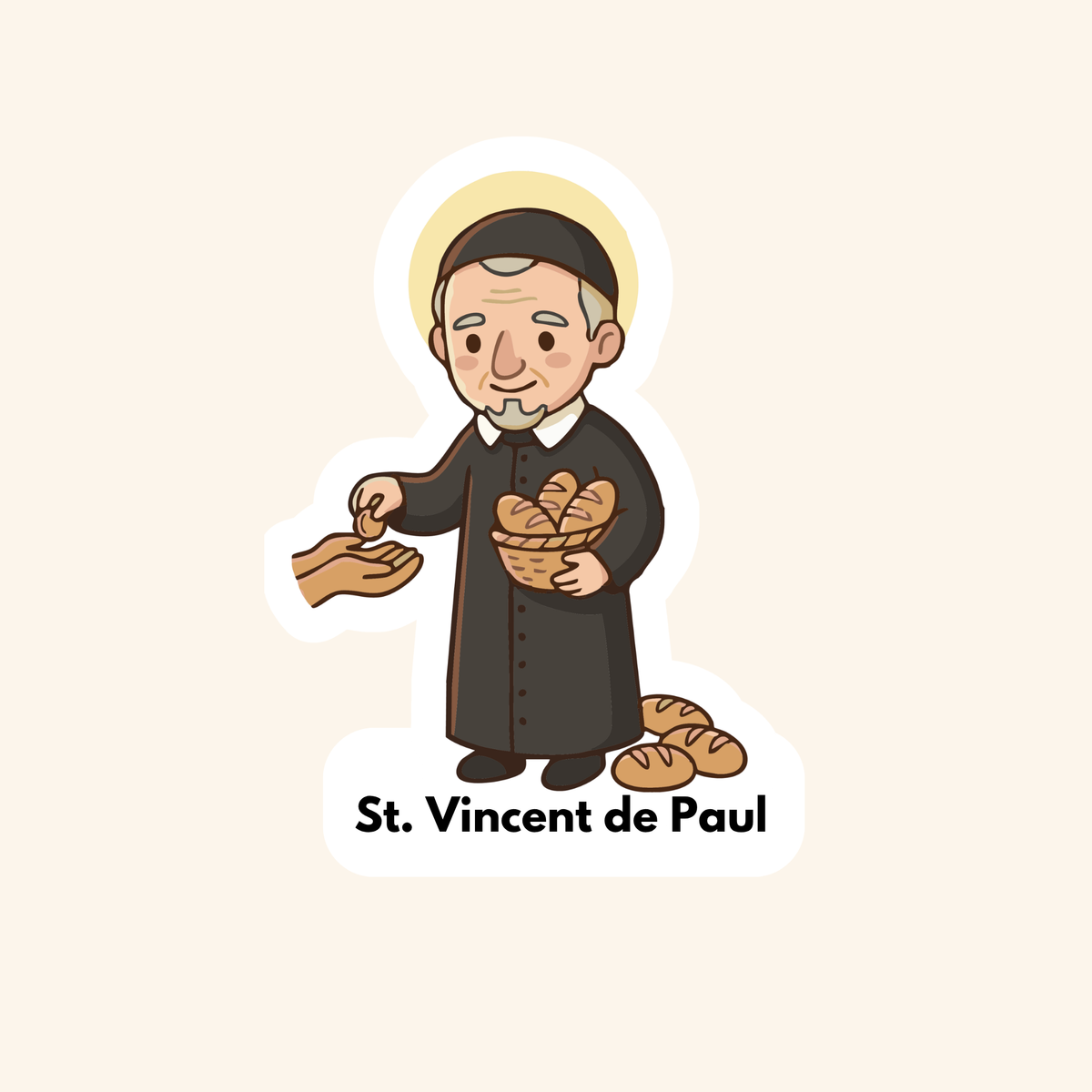 Saint Vincent de Paul Kids Sticker