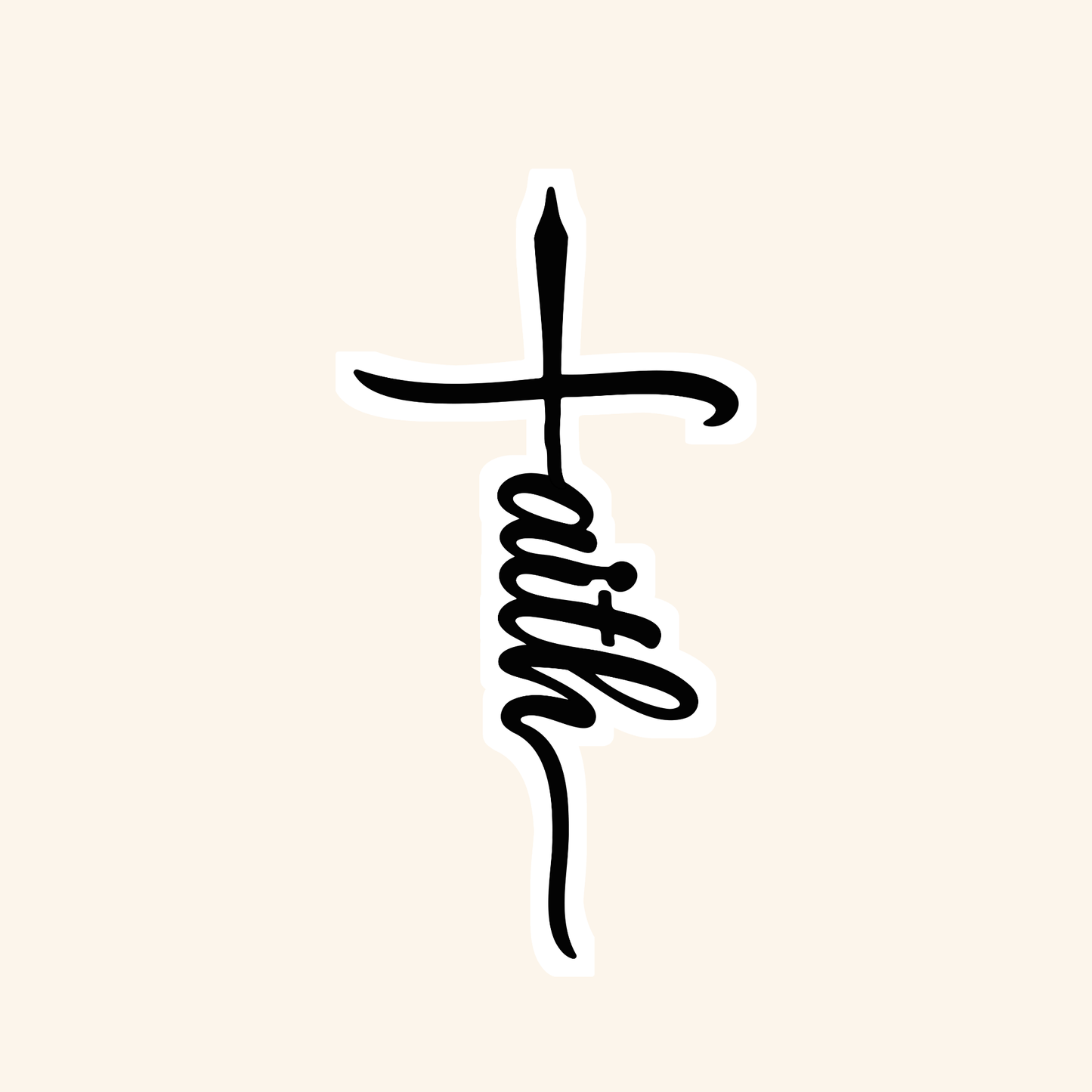 Faith Sticker