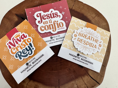 Viva Cristo Rey Magnetic Bookmark