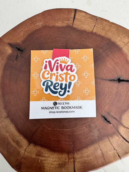 Viva Cristo Rey Magnetic Bookmark