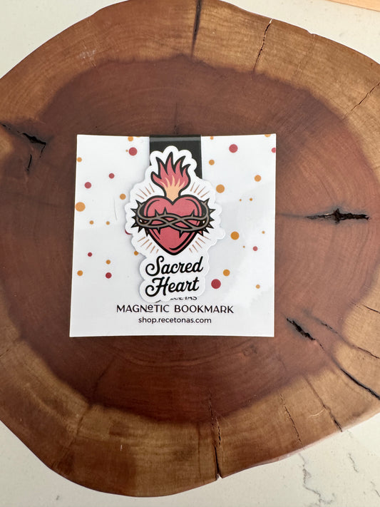 Sacred Heart Magnetic Bookmark