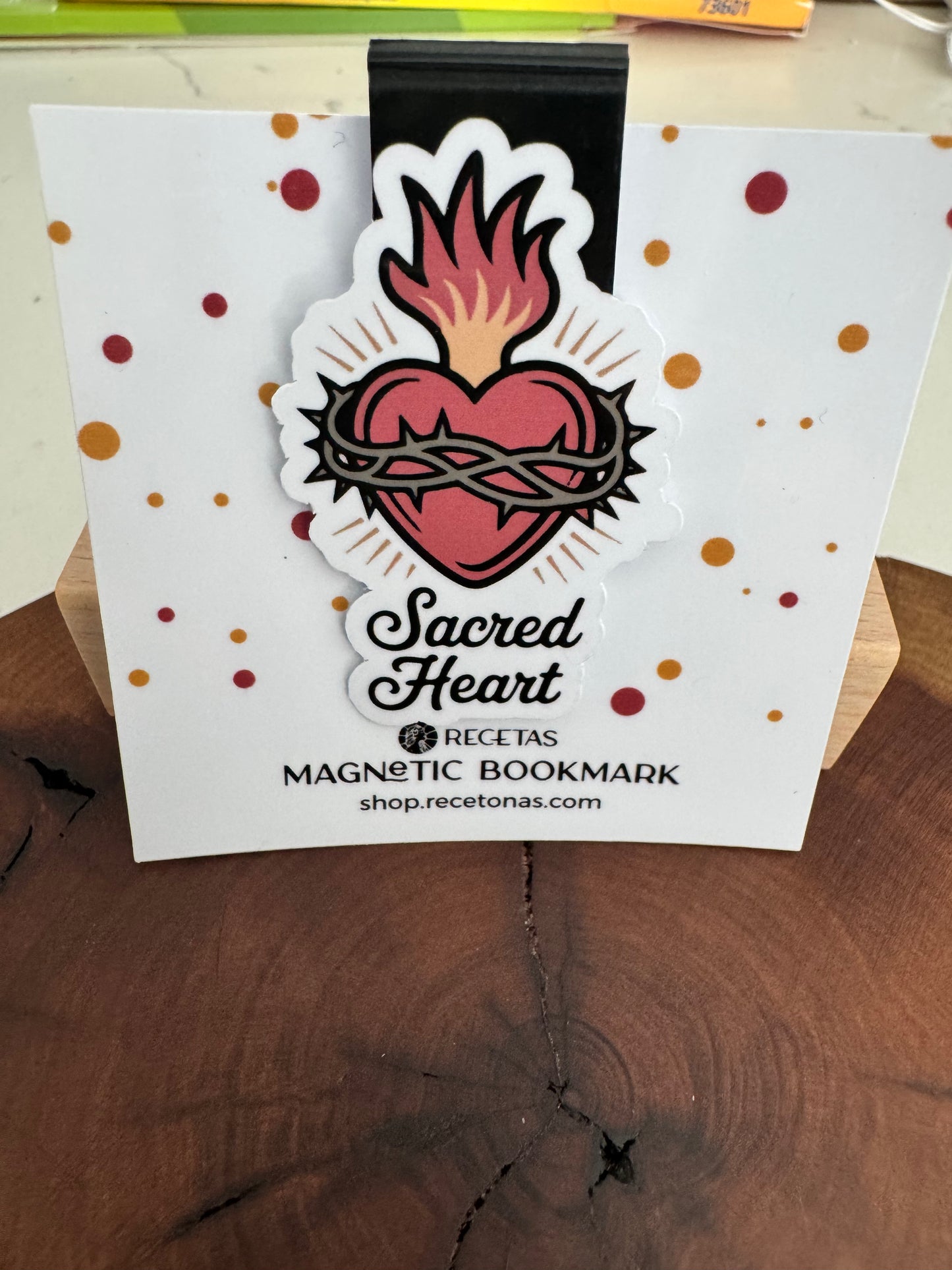 Sacred Heart Magnetic Bookmark