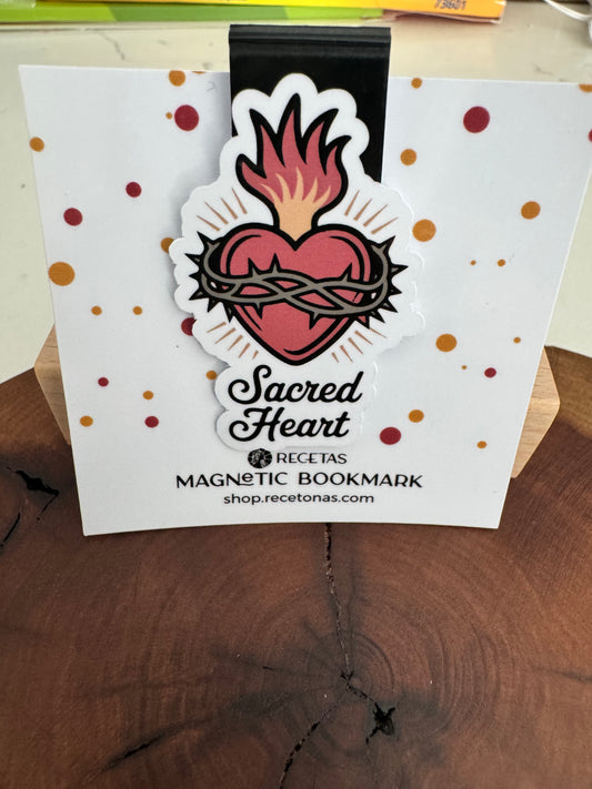 Sacred Heart Magnetic Bookmark