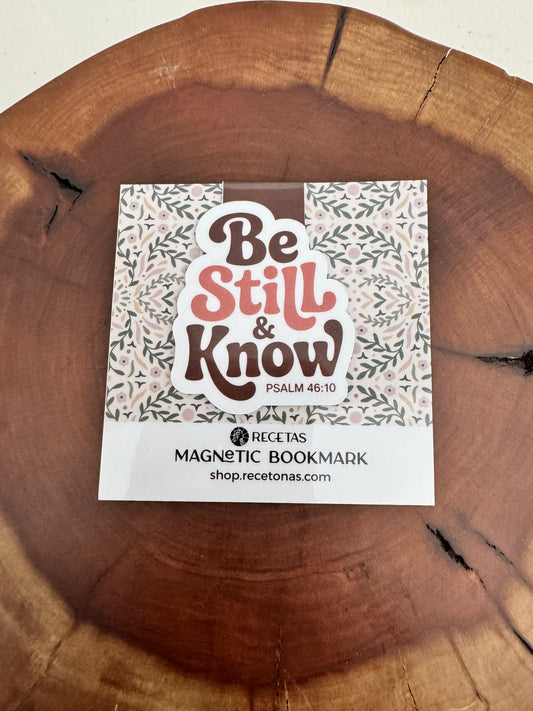 Be Still & Know(Psalm 46) Magnetic Bookmark