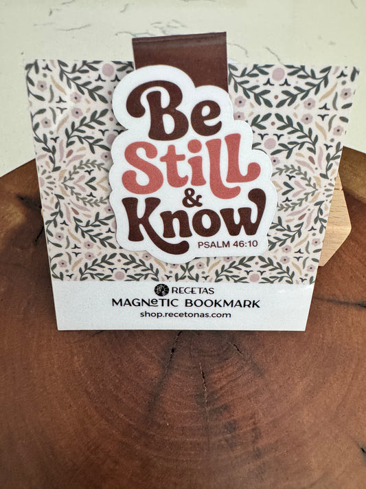 Be Still & Know(Psalm 46) Magnetic Bookmark