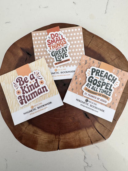 Preach the Gospel at all Times Magnetic Bookmark