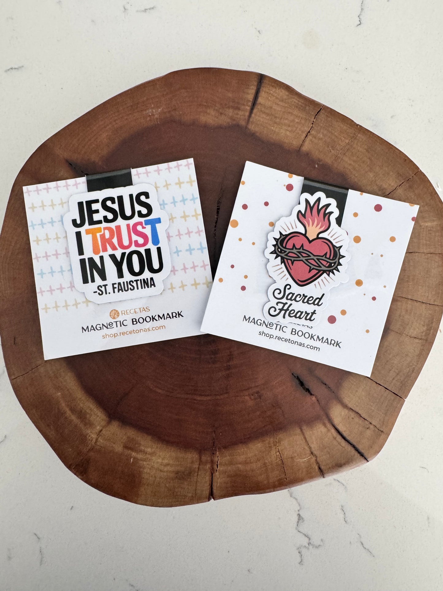 Sacred Heart Magnetic Bookmark