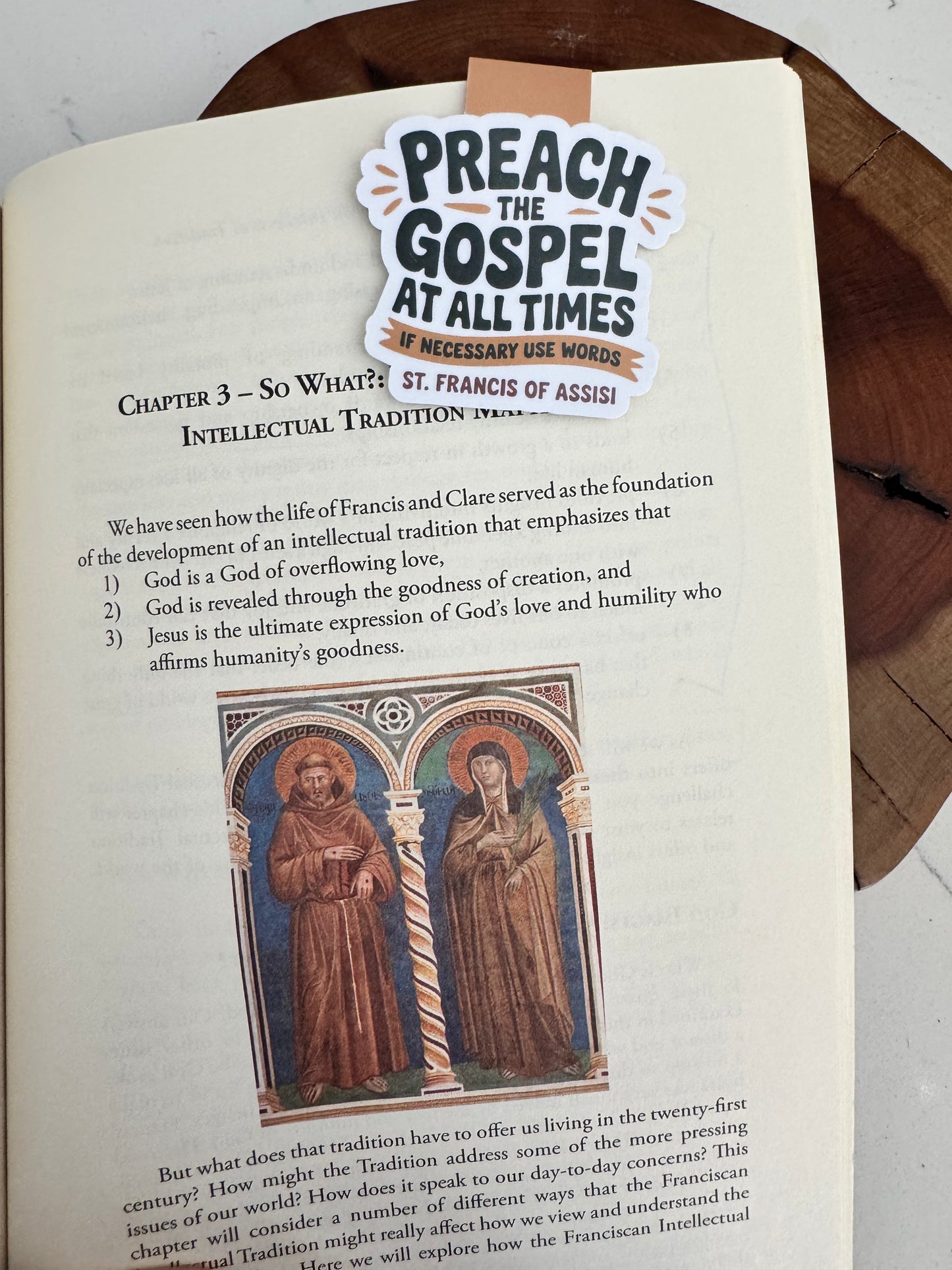 Preach the Gospel at all Times Magnetic Bookmark