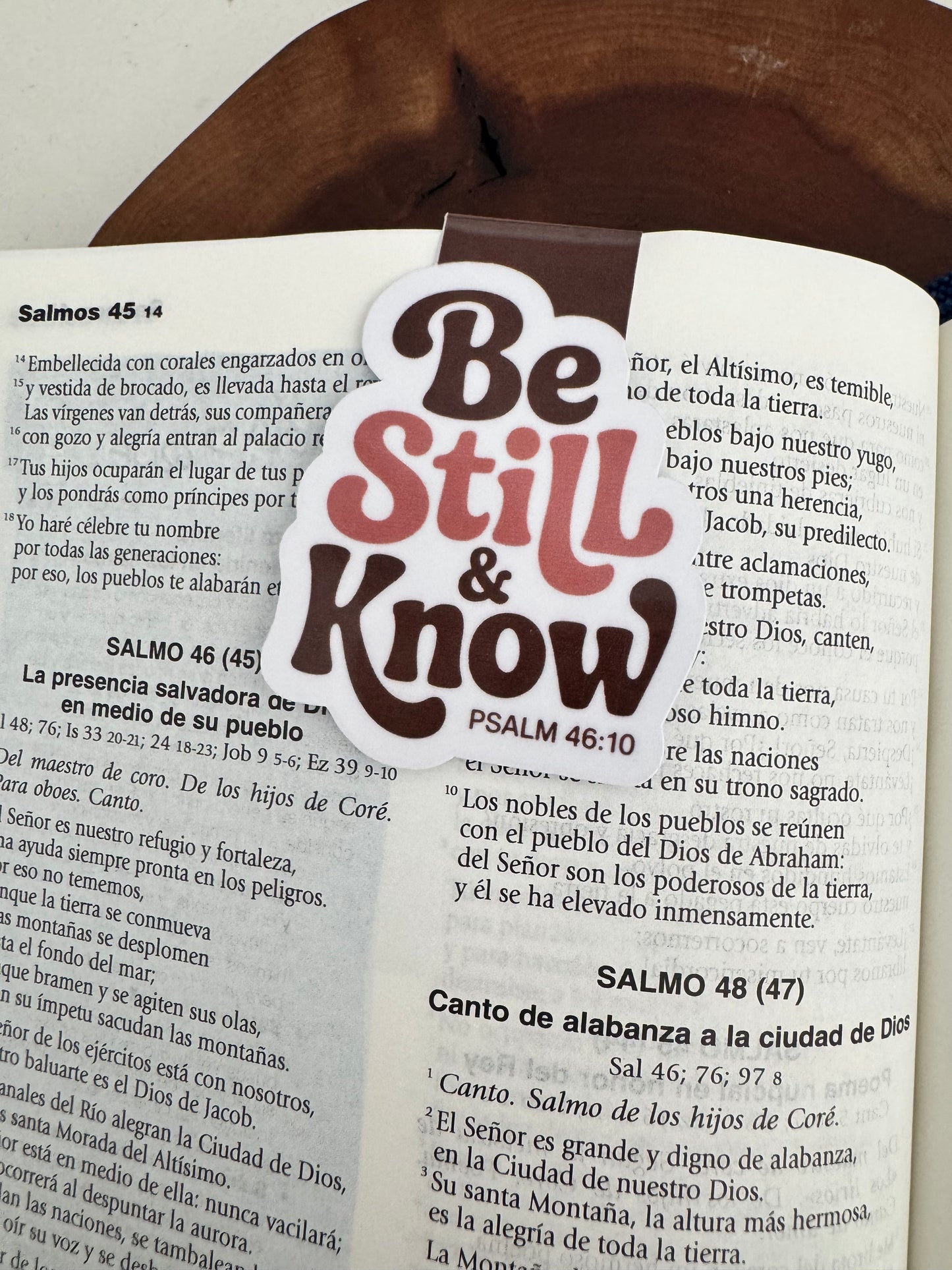 Be Still & Know(Psalm 46) Magnetic Bookmark