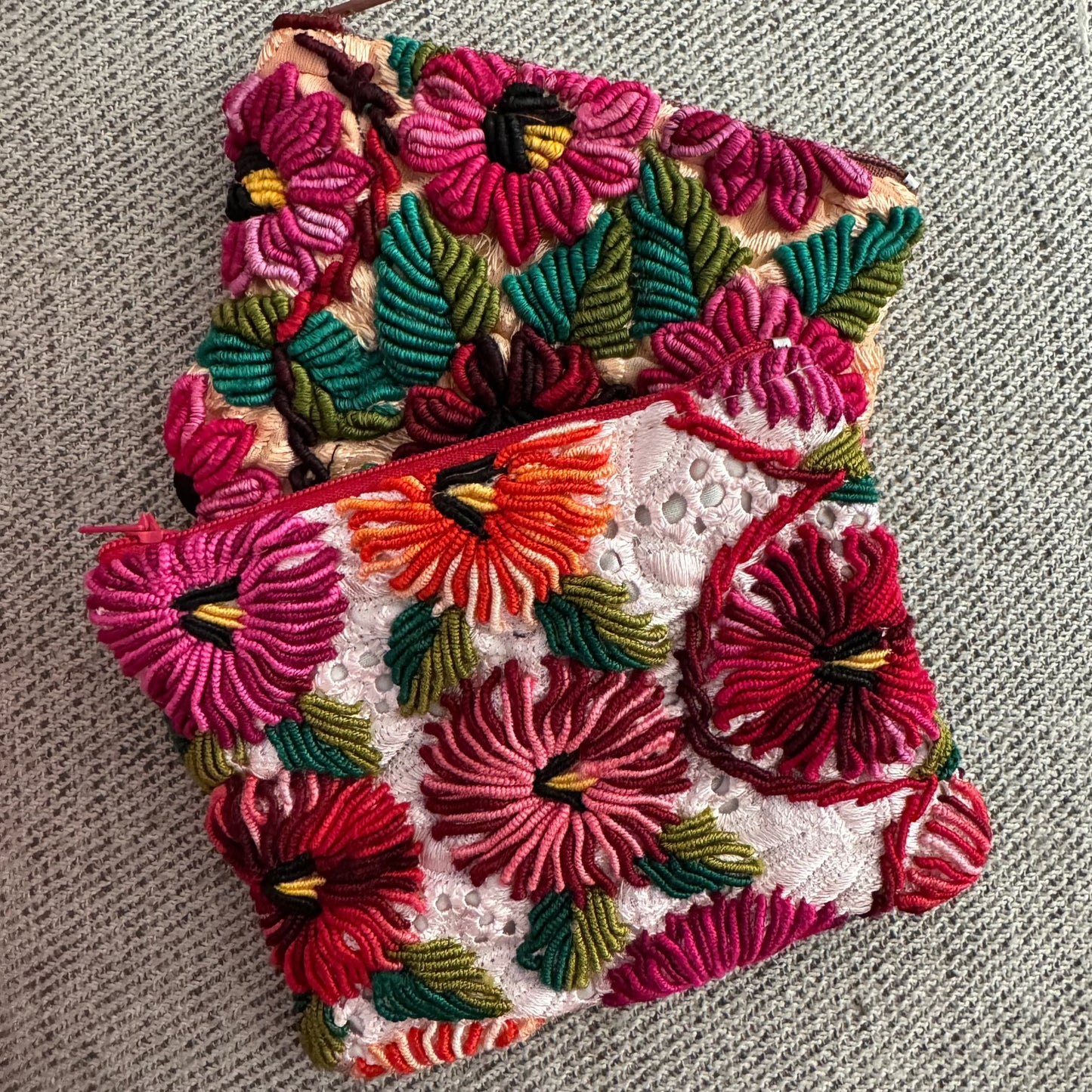Small Floral Pouch