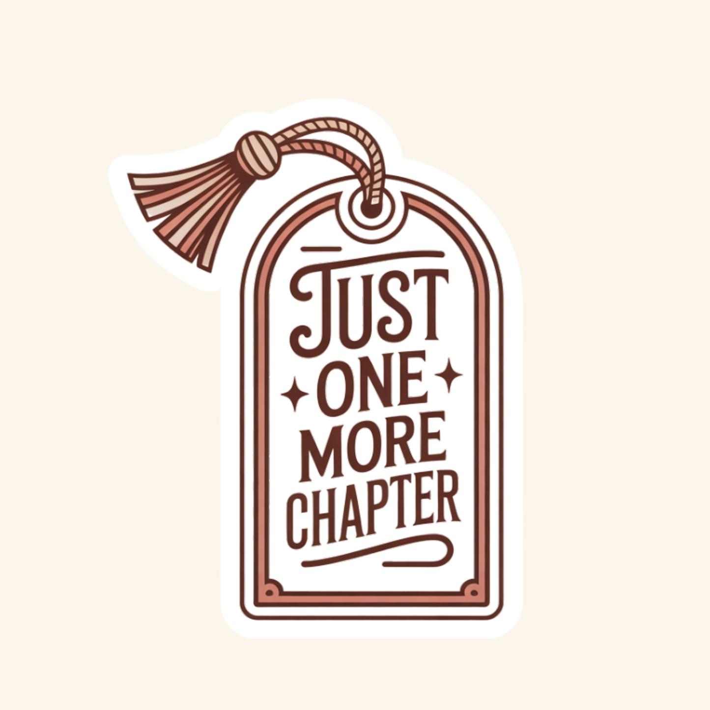 Just One more Chapter Sticker