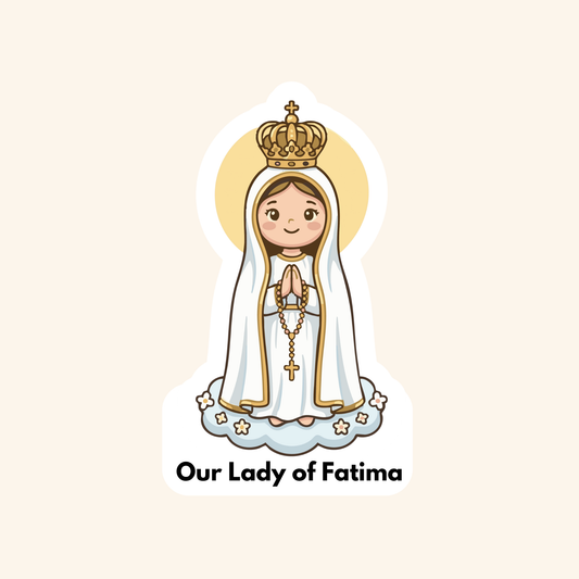 Our Lady of Fatima Kids Sticker