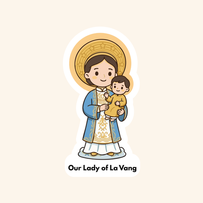 Our Lady of La Vang Kids Sticker