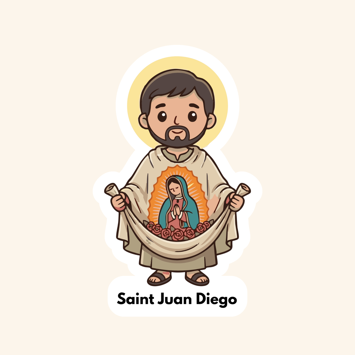 Saint Juan Diego Kids Sticker