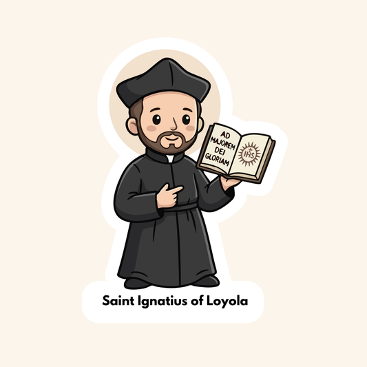 Saint Ignatius of Loyola Kids Sticker