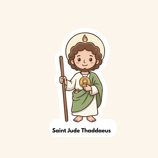 Saint Jude Thaddeus Kids Sticker
