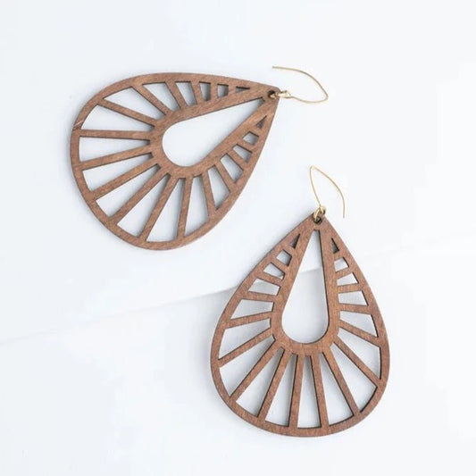 Abide Wooden Earrings 